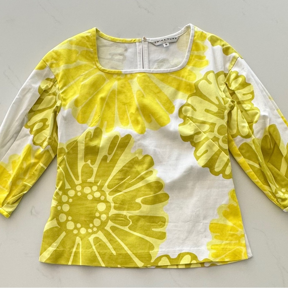 Trina Turk Coba Top (Sold Out on Trina Turk Website!) gently worn.